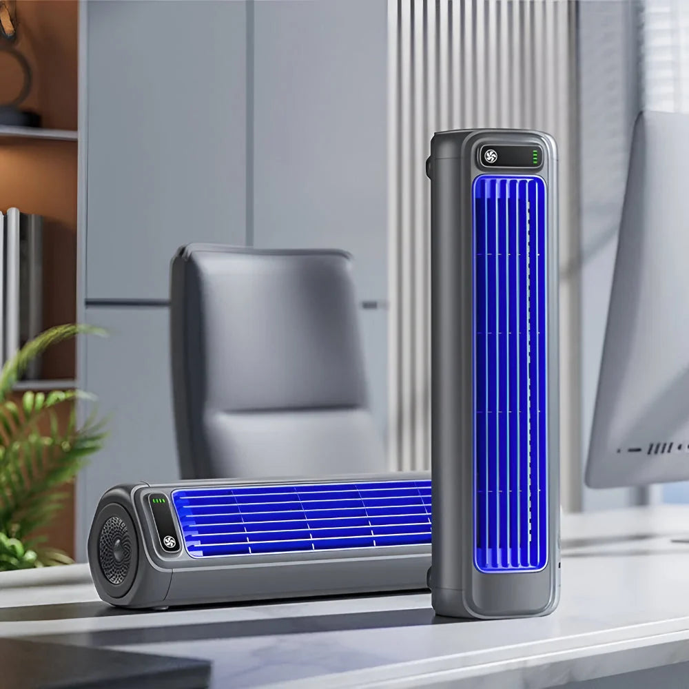 Desk Fan Rechargeable Cordless Three Speeds