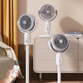 Desk Fan Telescopic Height USB-Powered Whisper-Quiet