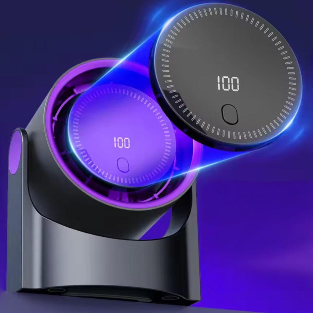 Desk Fan USB-Powered Adjustable Speed & Swing Movement