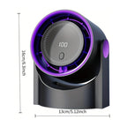 Desk Fan USB-Powered Adjustable Speed & Swing Movement