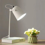 Desk Lamp Adjustable Tilt & Rotatable Shade Iron Base