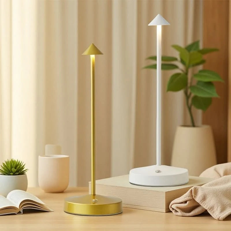 Desk Lamp Wireless Rechargeable LED Touch Control & Dimmable