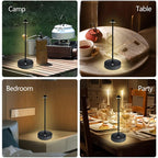 Desk Lamp Wireless Rechargeable LED Touch Control & Dimmable