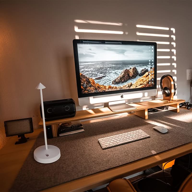 Desk Lamp Wireless Rechargeable LED Touch Control & Dimmable