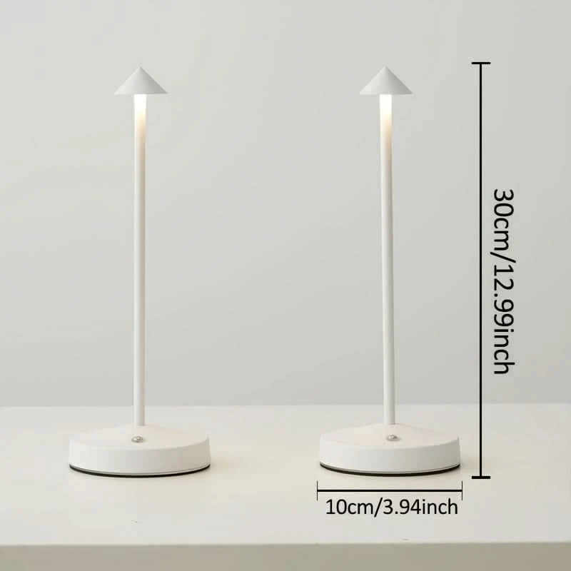 Desk Lamp Wireless Rechargeable LED Touch Control & Dimmable