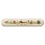 Desk Mat Dachshund Illustration Soft Wrist Rest & Non-Slip Base