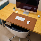 Desk Pad Ergonomic Wrist Rest Water-Resistant PU Leather