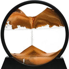 Desk Sandscape Glass Dome Stress Relief Set of Two
