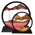 Desk Sandscape Glass Dome Stress Relief Set of Two