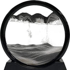 Desk Sandscape Glass Dome Stress Relief Set of Two
