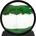 Desk Sandscape Glass Dome Stress Relief Set of Two