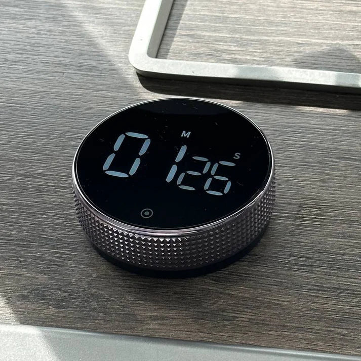 Desk Timer Mechanical & Battery-Free Magnetic Base