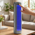 Desk & Wall Fan Bladeless Rechargeable 12-Hour