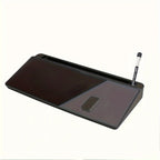 Desk Whiteboard Tempered Glass Dry-Erase Magnetic Organizer