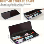 Desk Whiteboard Tempered Glass Dry-Erase Magnetic Organizer