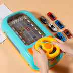 Desktop Race Track Toy Motorized Compact Tabletop