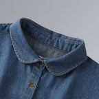 Detachable Shirt Collar Cotton Denim Lightweight Layering Accessory