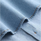 Detachable Shirt Collar Cotton Denim Lightweight Layering Accessory