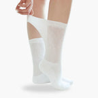 Diabetic Socks Seamless Antibacterial Cotton Reinforced Heel