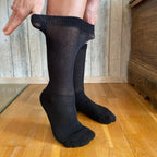 Diabetic Socks Seamless Antibacterial Cotton Reinforced Heel