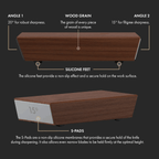 Diamond-Coated Roller & Magnetic Angle Guide Knife Sharpener