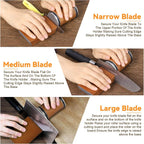 Diamond-Coated Roller & Magnetic Angle Guide Knife Sharpener