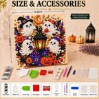 Diamond Painting Kit Pearl Beads Numbered Canvas