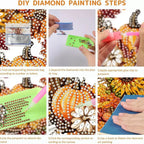 Diamond Suncatcher Kit Numbered Zones & Multi-Faceted Rhinestones
