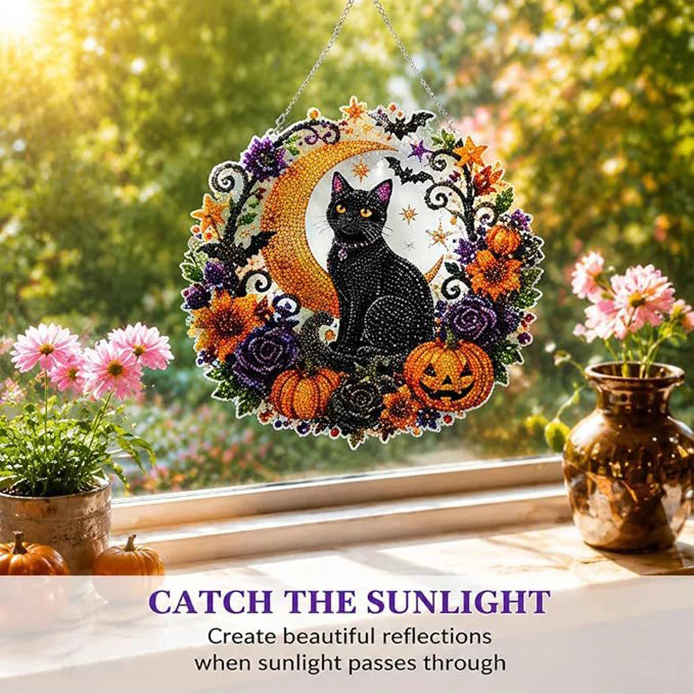 Diamond Suncatcher Kit Numbered Zones & Multi-Faceted Rhinestones
