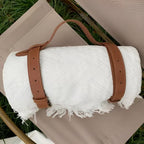 Diamond Weave Water-Resistant Picnic Blanket (71 x 71 in)