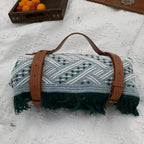 Diamond Weave Water-Resistant Picnic Blanket (71 x 71 in)