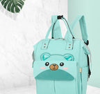Diaper Backpack 55L Insulated Pockets & Stroller Clips