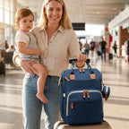 Diaper Backpack Fold-Out Bed & Changing Pad