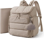 Diaper Backpack Insulated Bottle Pockets & Stroller Loops