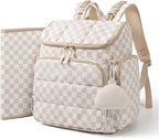 Diaper Backpack Insulated Bottle Pockets & Stroller Loops