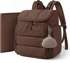 Diaper Backpack Insulated Bottle Pockets & Stroller Loops