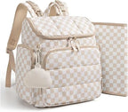 Diaper Backpack Insulated Bottle Pockets & Stroller Loops