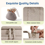 Diaper Backpack Insulated Bottle Pockets & Stroller Loops
