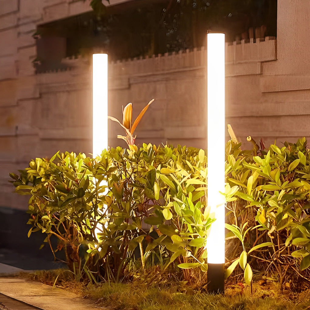 Die-Cast Aluminum 360° LED Tube Path Light (IP65, 3 Heights)