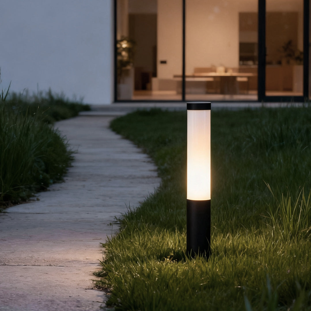 Die-Cast Aluminum 360° LED Tube Path Light (IP65, 3 Heights)