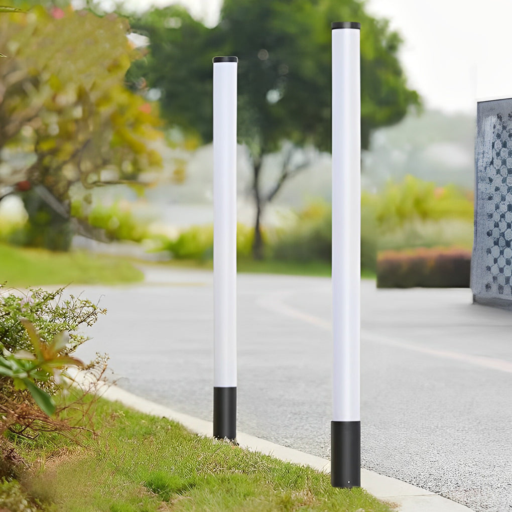 Die-Cast Aluminum 360° LED Tube Path Light (IP65, 3 Heights)