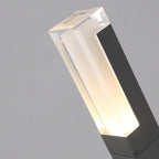 Die-Cast Aluminum Hollow Cube Integrated LED Bollard Light