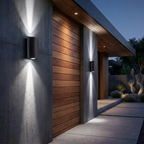 Die-Cast Aluminum IP65 Weatherproof Dual-Direction LED Wall Light (2/4/6-Light)