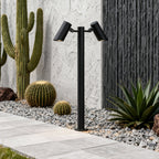 Die-Cast Aluminum Spike-Mount Warm White LED Path Light