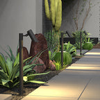 Die-Cast Aluminum Spike-Mount Warm White LED Path Light