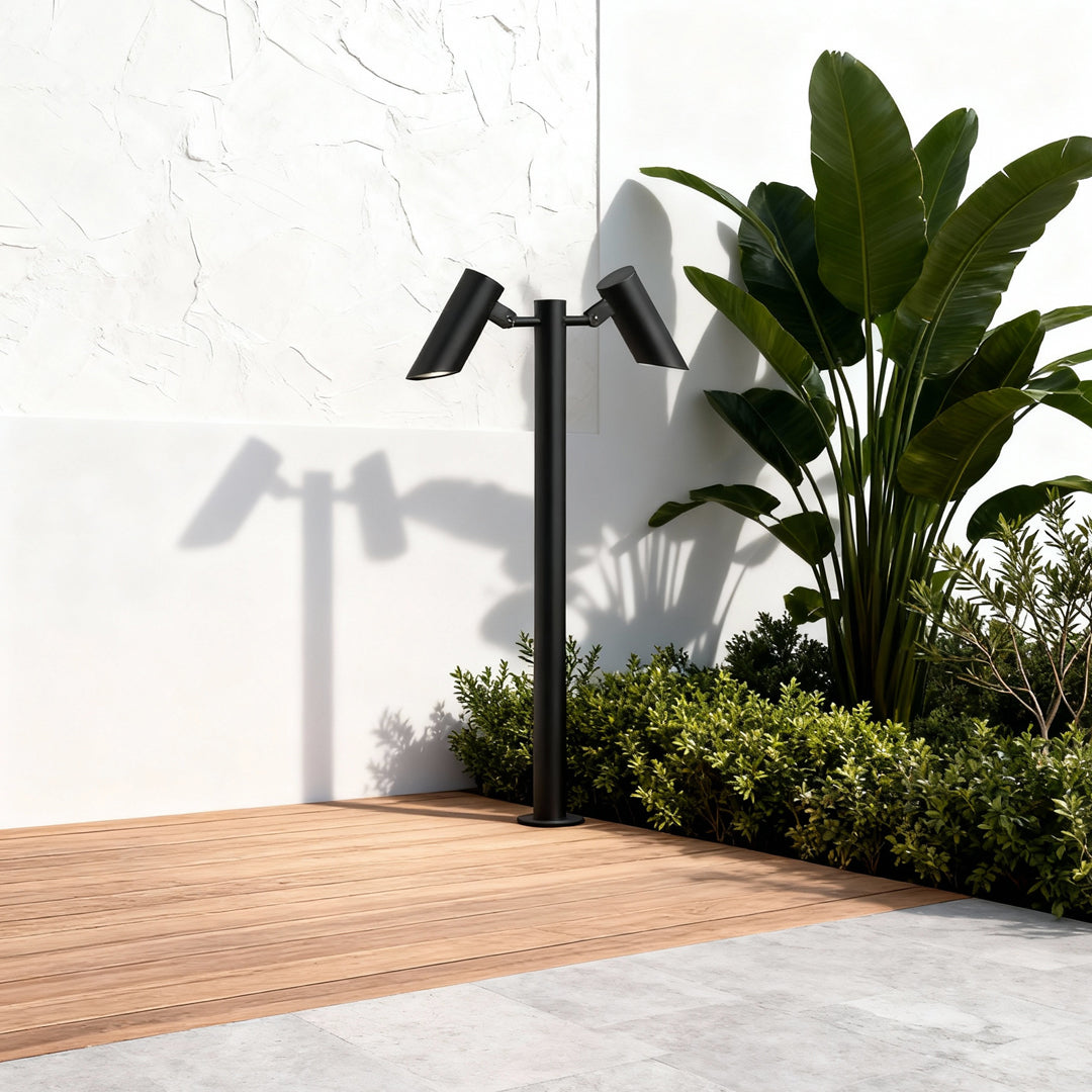 Die-Cast Aluminum Spike-Mount Warm White LED Path Light