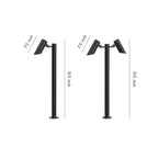 Die-Cast Aluminum Spike-Mount Warm White LED Path Light