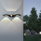 Die-Cast Aluminum Up-Down Integrated LED Outdoor Wall Light