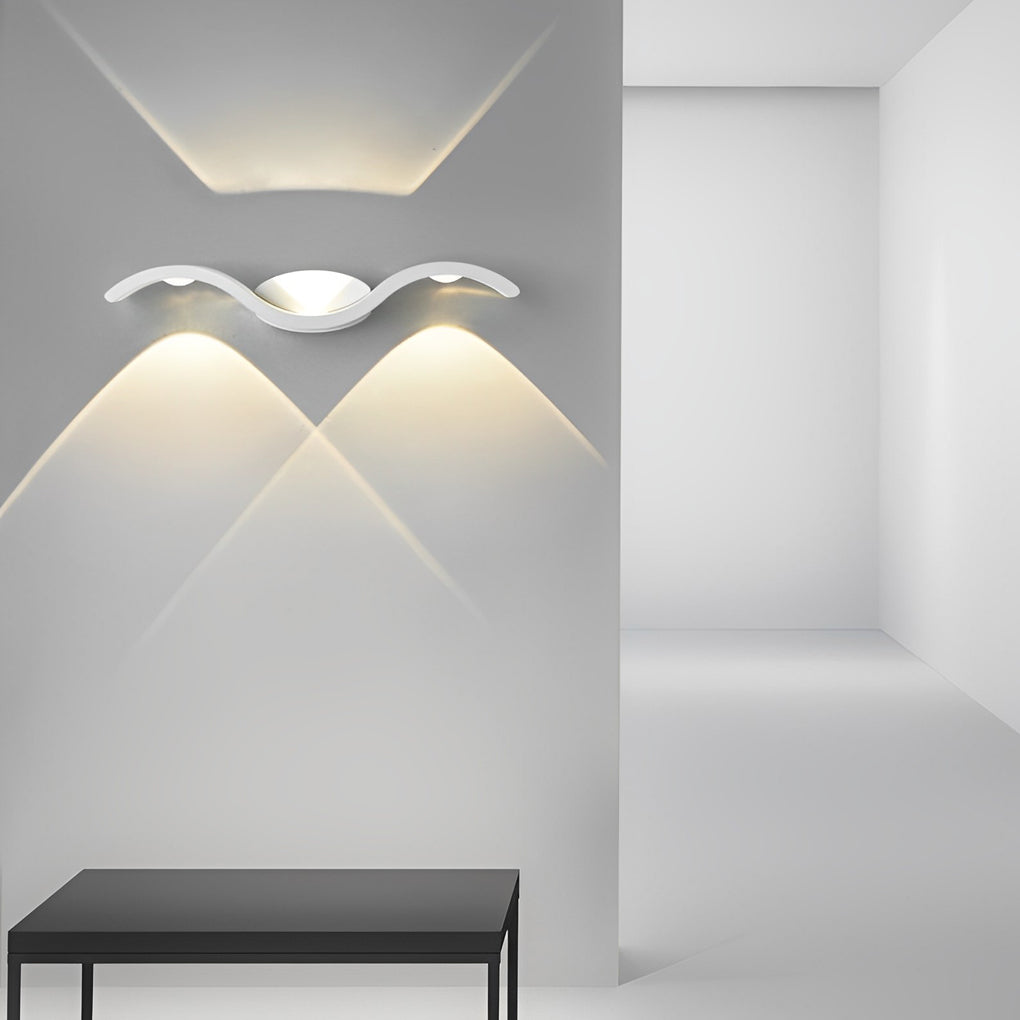 Die-Cast Aluminum Up-Down Integrated LED Outdoor Wall Light