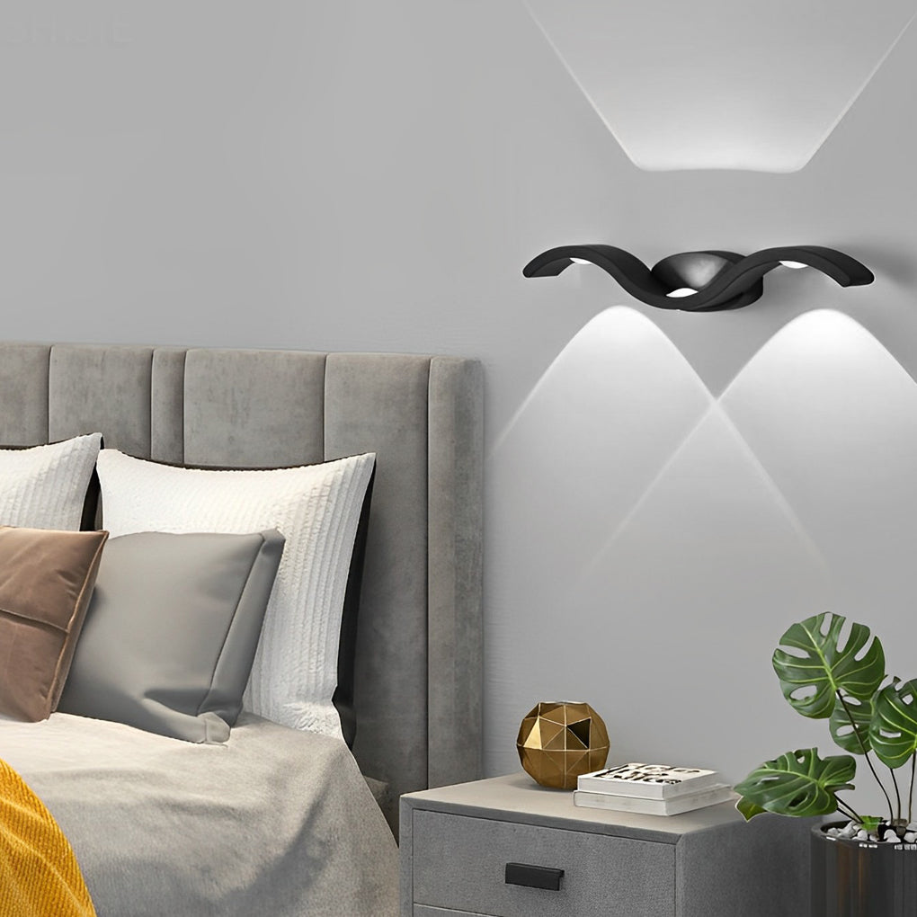 Die-Cast Aluminum Up-Down Integrated LED Outdoor Wall Light
